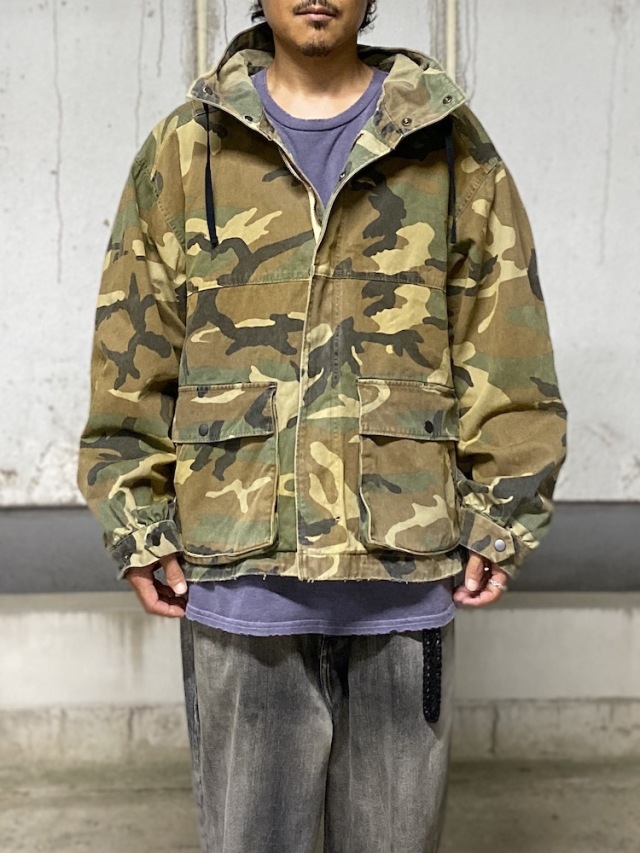 ANCELLM CAMO ZIPUP HOODIE WOODLAND 2025AW 通販ページ octavia