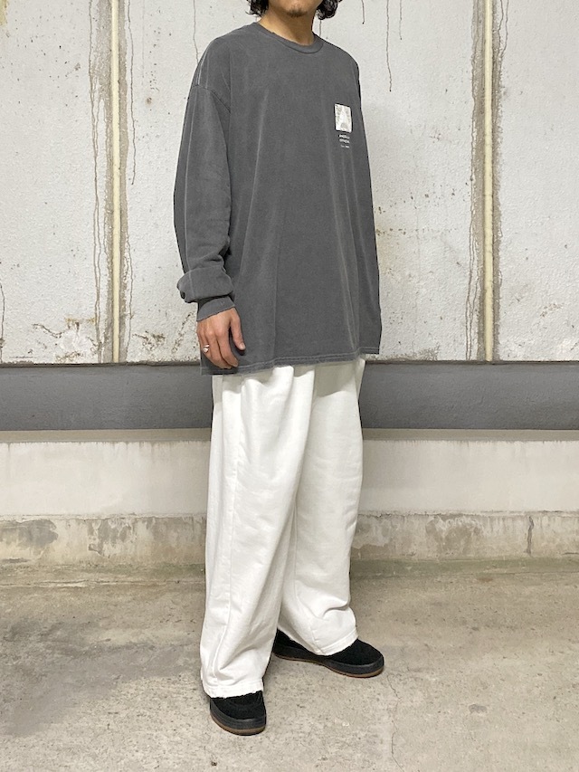 ANCELLM LOGO LS T-SHIRT BLACK 通販ページ octavia[オクタヴィア]