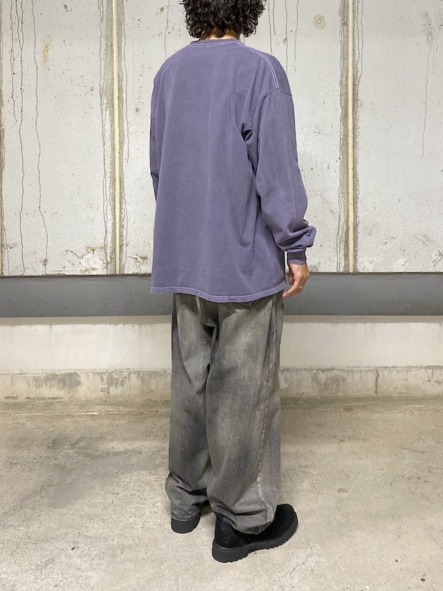 ANCELLM LOGO LS T-SHIRT PURPLE 通販ページ octavia[オクタヴィア]