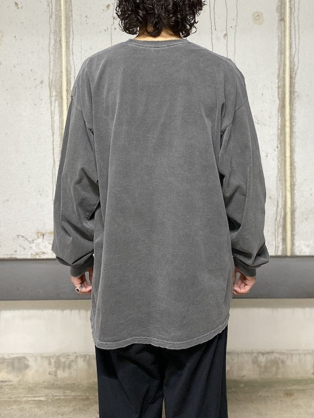サ*ス様 ANCELLM EMBROIDERY DYED LS T-SHIRT ANCELLM EMBROIDERY DYED LS T-SHIRT | MusterWerk