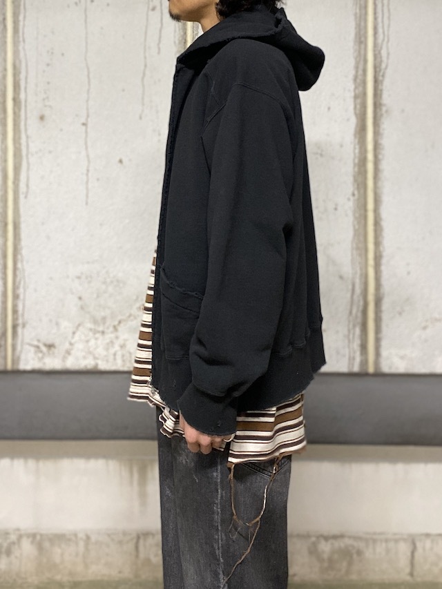 あ*か様 ANCELLM ZIP-UP HOODIE ANCELLM ZIPUP HOODIE BLACK 通販ページ octavia[オクタヴィア]