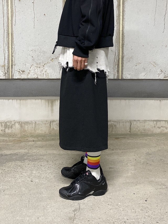 ANCELLM 3/4 TUCK SWEAT SHORTS BLACK 通販ページ octavia