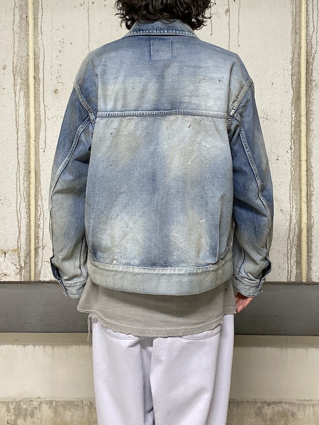 ジャケット・アウター ANCELLM AGING DENIM JACKET D.INDIGO 2025SS】 ANCELLM (アンセルム) 