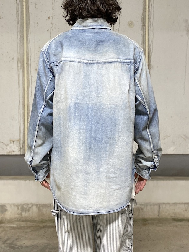 ANCELLM DENIM WESTERN SHIRT INDIGO 通販ページ octavia
