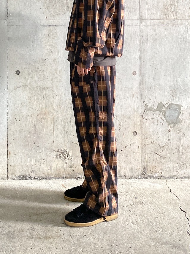 bal PLAID WIDE MOUNTAIN PANT BROWN 通販 商品ページ octavia bal PLAID WIDE MOUNTAIN PANT BROWN 通販 商品ページ octavia