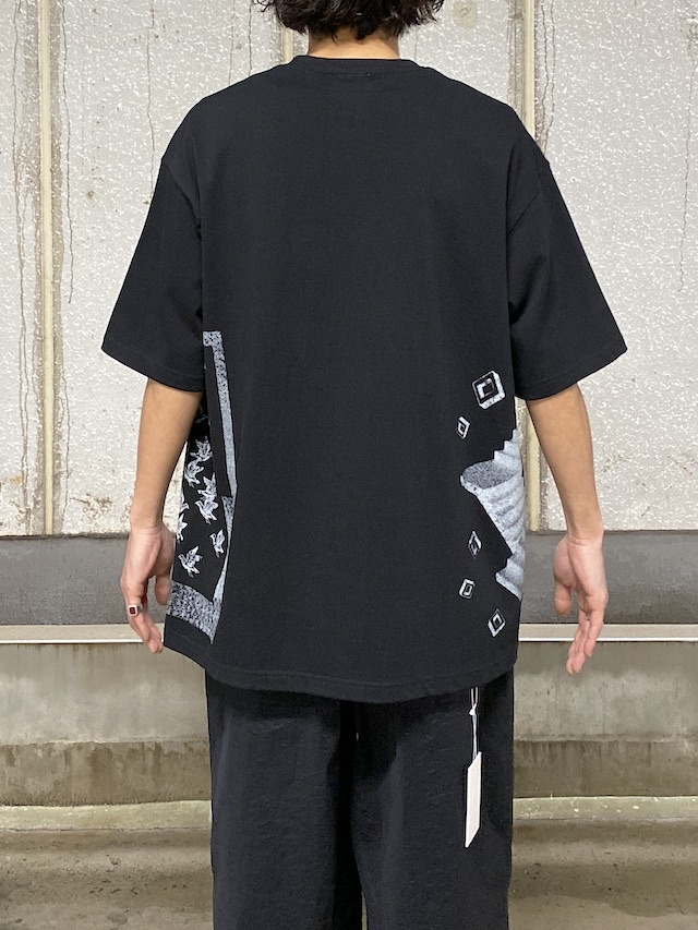 elephant TRIBAL fabrics Normal Graphic T BLACK 通販 商品ページ