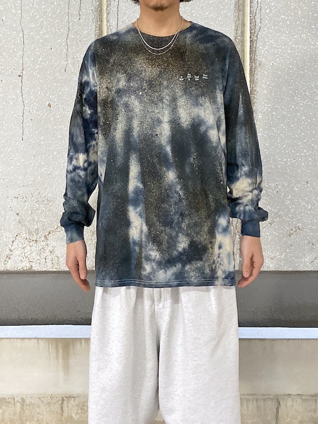 BAL 25SS新作 LOGO TIE DYE LS TEE BAL】 LOGO TIE DYE LS TEE (Gray) | 火ノ鳥OnlineStore