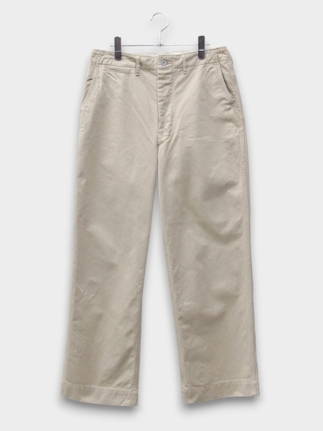 BOWWOW 41 KHAKI TROUSERS KHAKI 2026AW