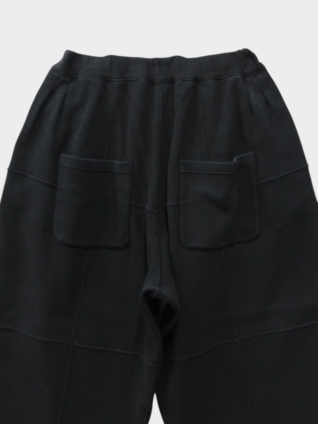 ANCELLM SMOOTH PANEL WIDE SLACKS BLACK 2026SS 通販ページ octavia