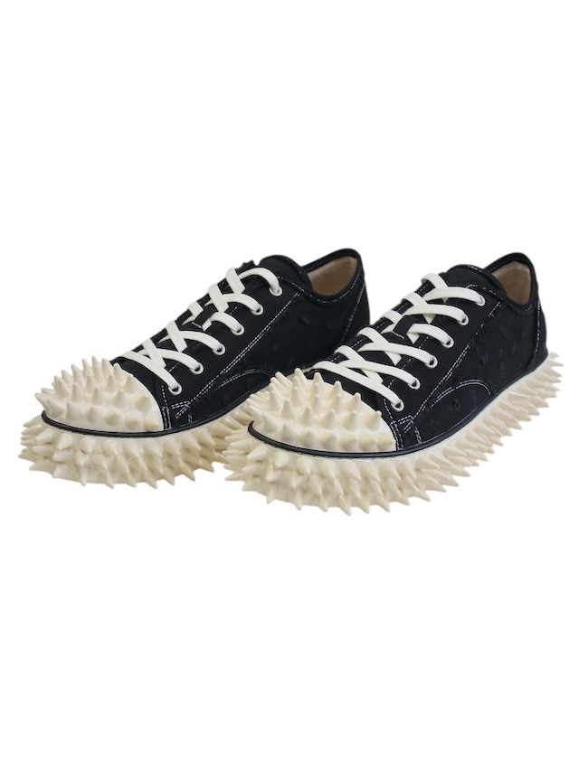 doublet SPIKY CANVAS SNEAKER BLACK 通販ページ octavia