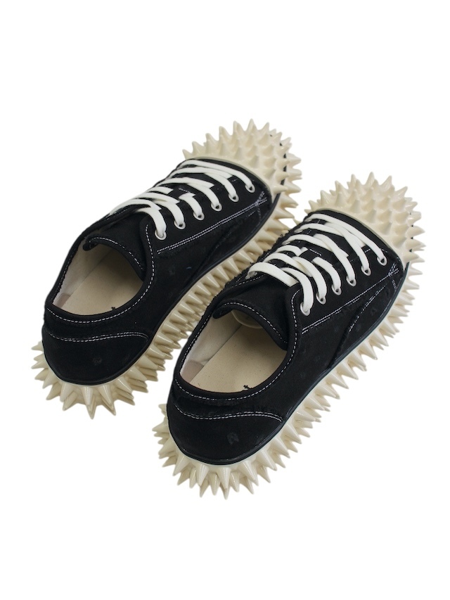 doublet SPIKY CANVAS SNEAKER BLACK 通販ページ octavia
