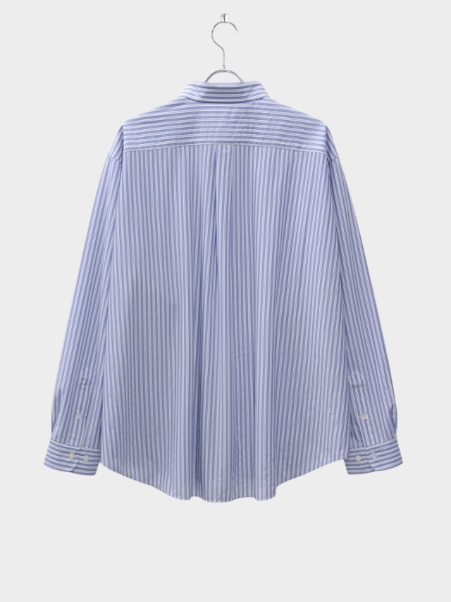 KANEMASA PHIL. 46G STRIPE ATMOSPHERE SHIRT SAX/BLACK2026SS 通販