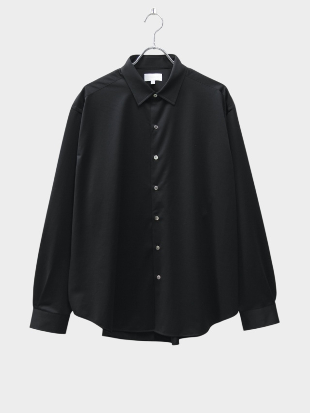 KANEMASA PHIL. 46G ATMOSPHERE SHIRT BLACK 2026SS