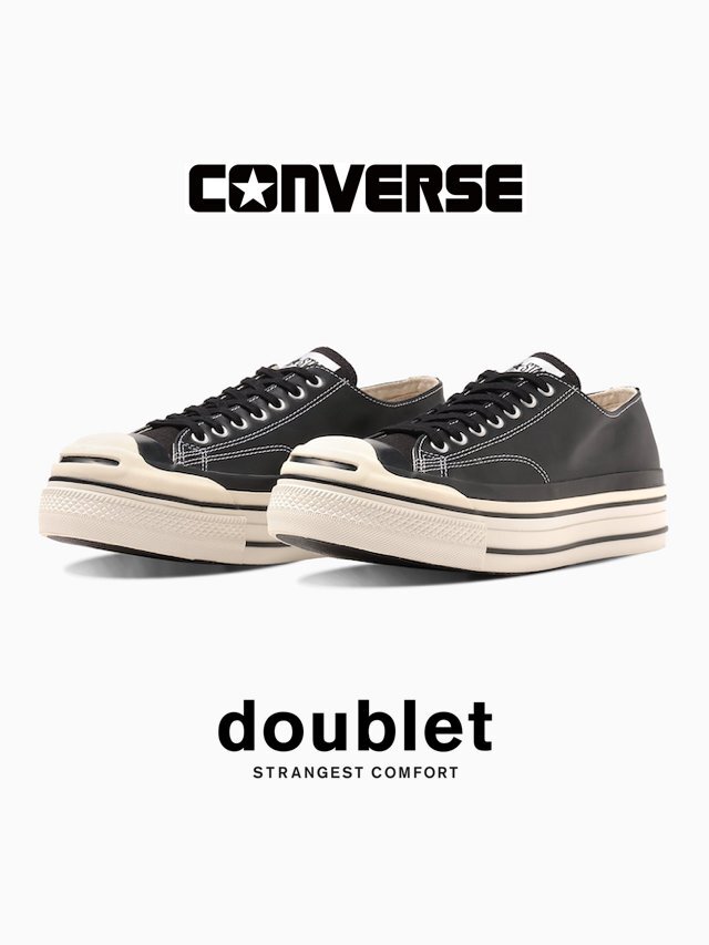 doublet/ダブレット CONVERSE JACK PURCELL ALL STAR / DB BLACK 公式 