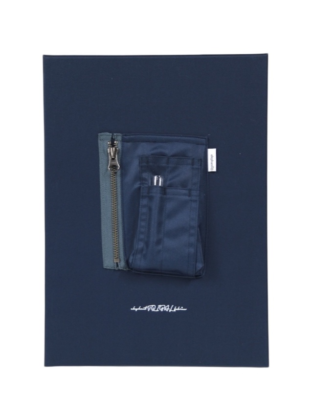 elephant TRIBAL fabrics One-Flower Canvas NAVY