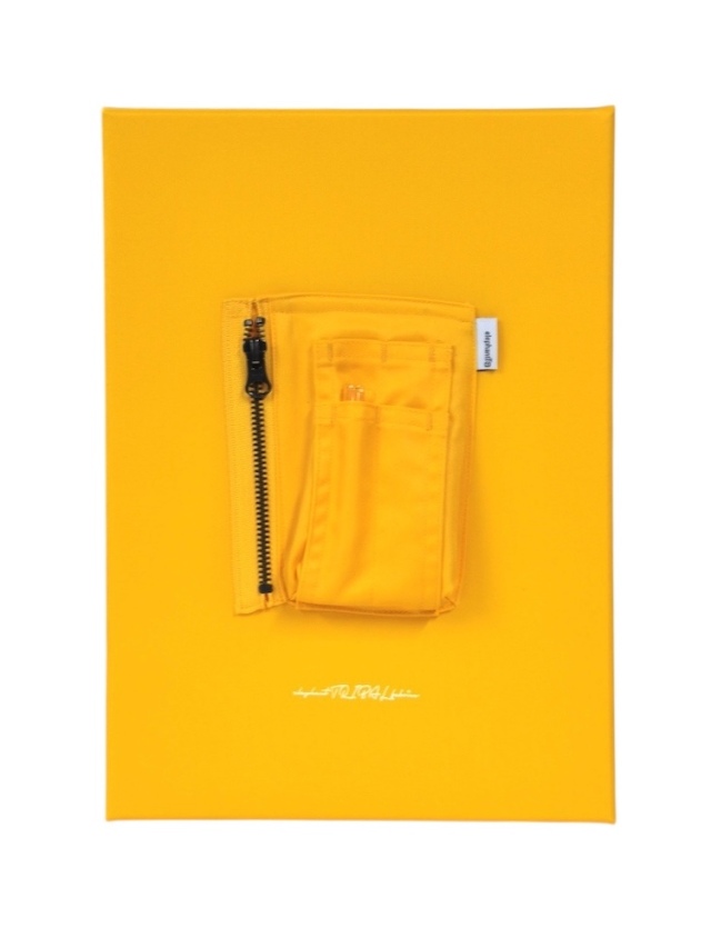 elephant TRIBAL fabrics One-Flower Canvas YELLOW 2025AW