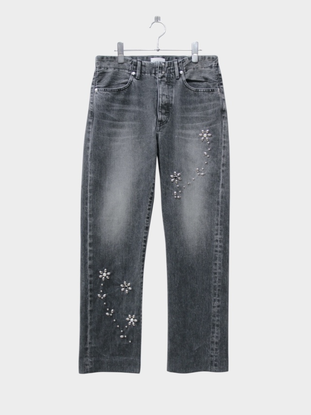 TANAKA NEW CLASSIC JEAN TROUSERS GRAY (BIJOU) 2026SS