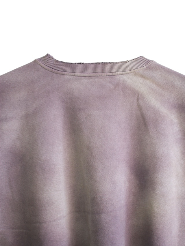 ANCELLM UNEVENNESS SWEAT SHIRT PURPLE 通販ページ octavia