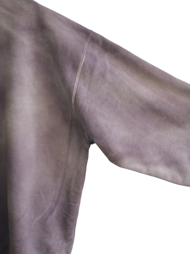 ANCELLM UNEVENNESS SWEAT SHIRT PURPLE 通販ページ octavia