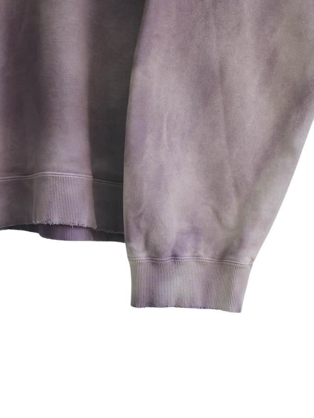 トップス ANCELLM UNEVENNESS SWEAT SHIRT(PURPLE) ANCELLM UNEVENNESS SWEAT SHIRT [PURPLE] - Fresh Service