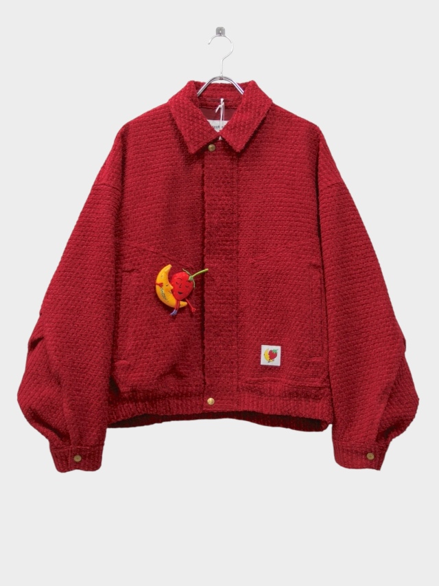 doublet × SKY HIGH FARM STRAWBERRY WORK JACKET RED 2026SS