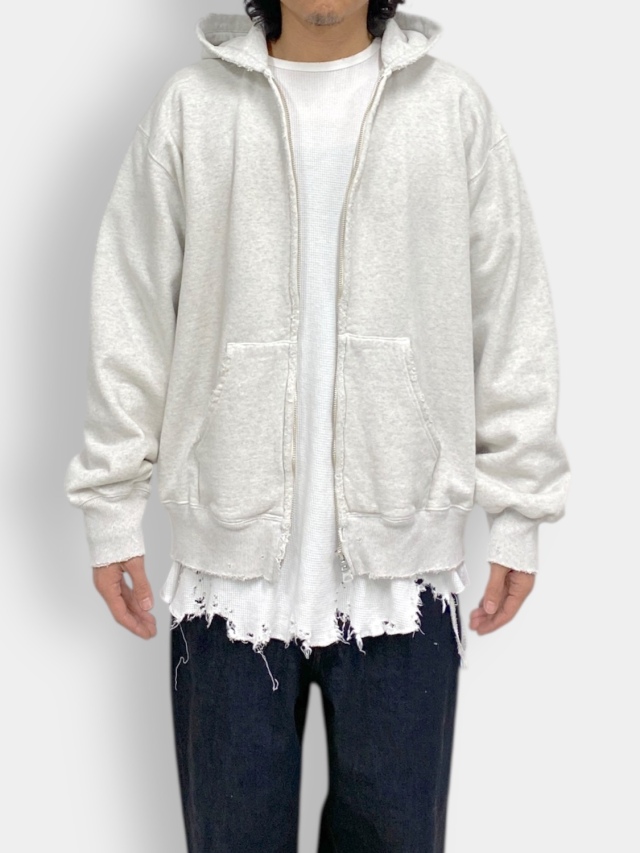 ANCELLM ZIP HOODIE HEATHER 2026SS 通販ページ octavia[オクタヴィア]