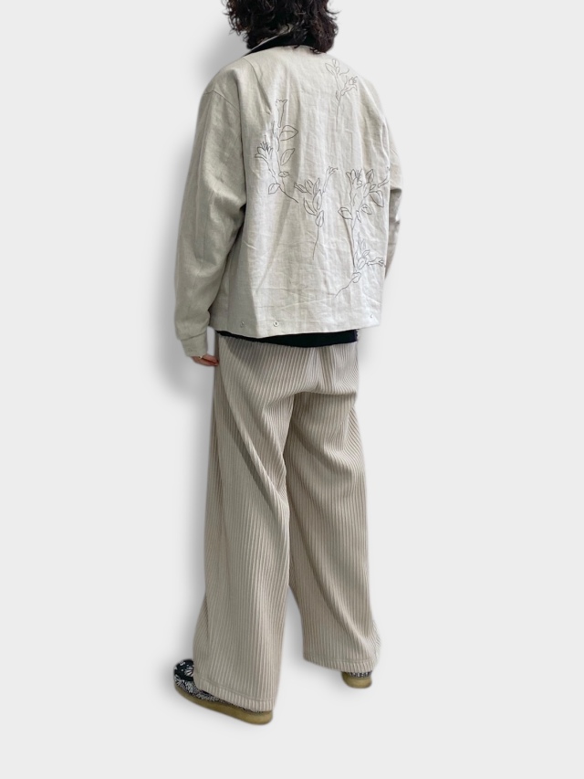 ANCELLM WIDE EASY PANTS GREIGE 通販ページ octavia[オクタヴィア]