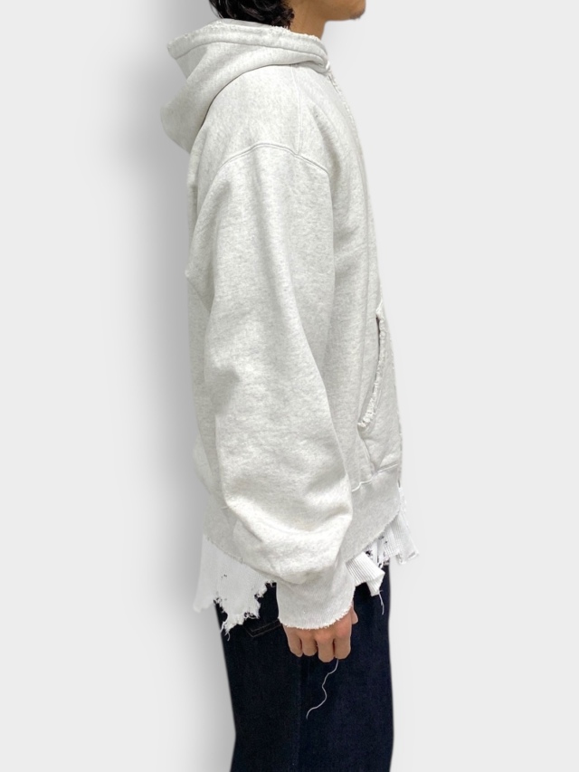 ANCELLM ZIP HOODIE HEATHER 2026SS 通販ページ octavia[オクタヴィア]