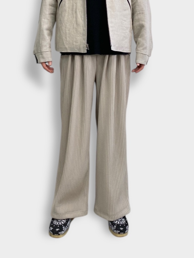 ANCELLM WIDE EASY PANTS GREIGE 通販ページ octavia[オクタヴィア]