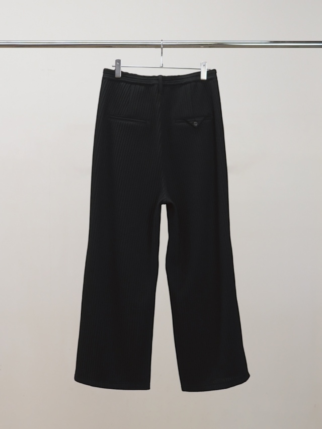 ANCELLM WIDE EASY PANTS BLACK 通販ページ octavia[オクタヴィア]