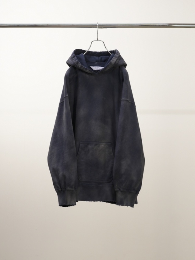 ANCELLM SWITCHING HOODIE D.PURPLE 2025AW