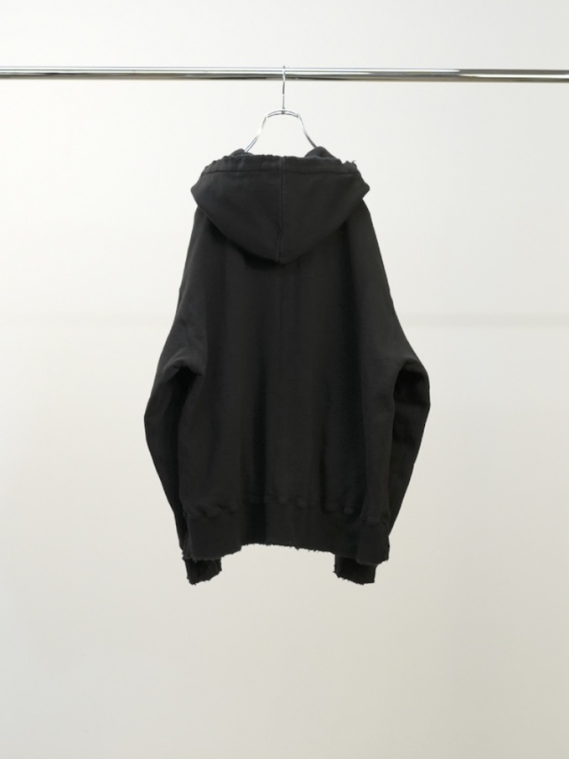トップス ANCELLM ZIP-UP HOODIE size1 ANCELLM ZIP UP HOODIE BLACK 2025AW 通販ページ octavia[オクタヴィア]