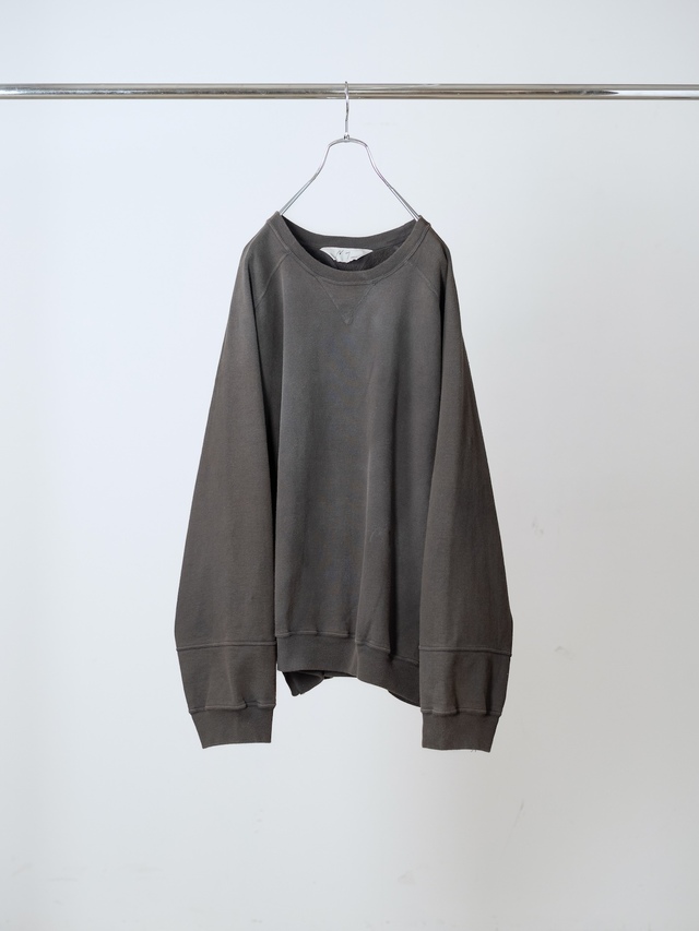 ANCELLM FLEECE-LINED SWEAT SHIRT BLACK 2026AW
