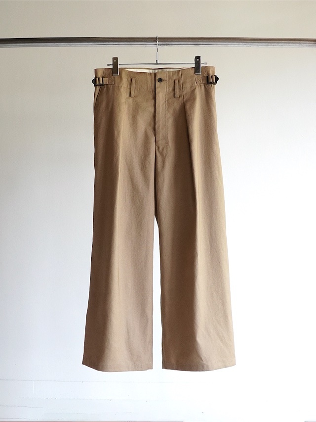 ANCELLM/アンセルム L/P WIDE SLACKS BEIGE 公式通販octavia[オクタヴィア]