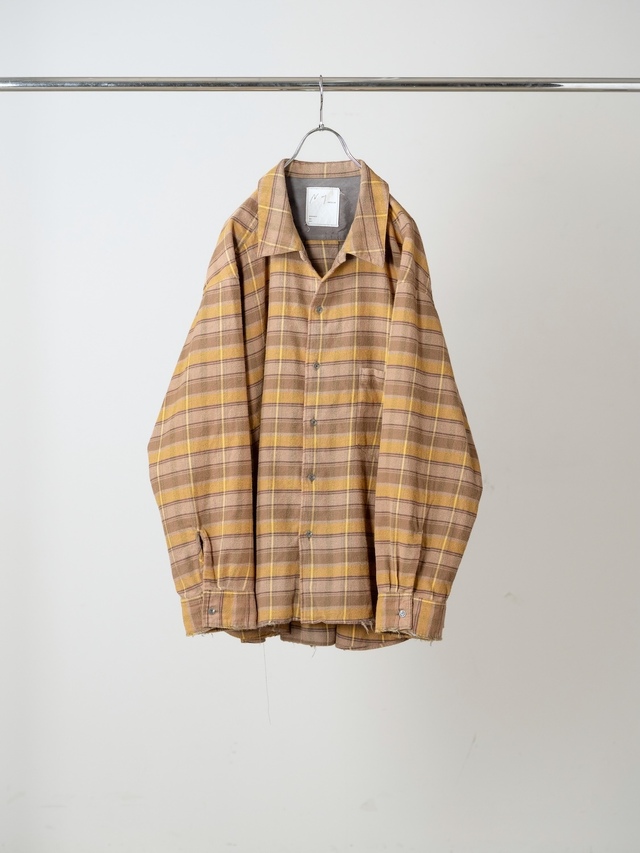 ANCELLM NEL CHECK SHIRT PATTERN B 2026AW