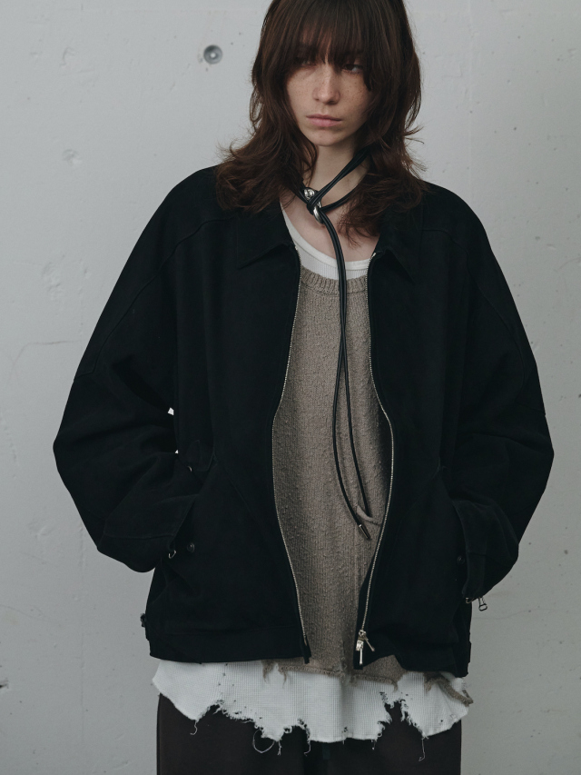 ANCELLM LEATHER ROPE BELT BLACK 2026SS 通販ページ octavia