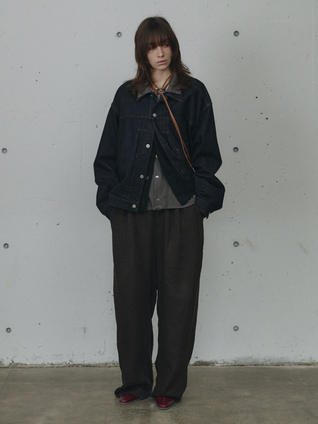 ANCELLM SELVEDGE DENIM JACKET TYPE-01 INDIGO 2026SS 通販ページ