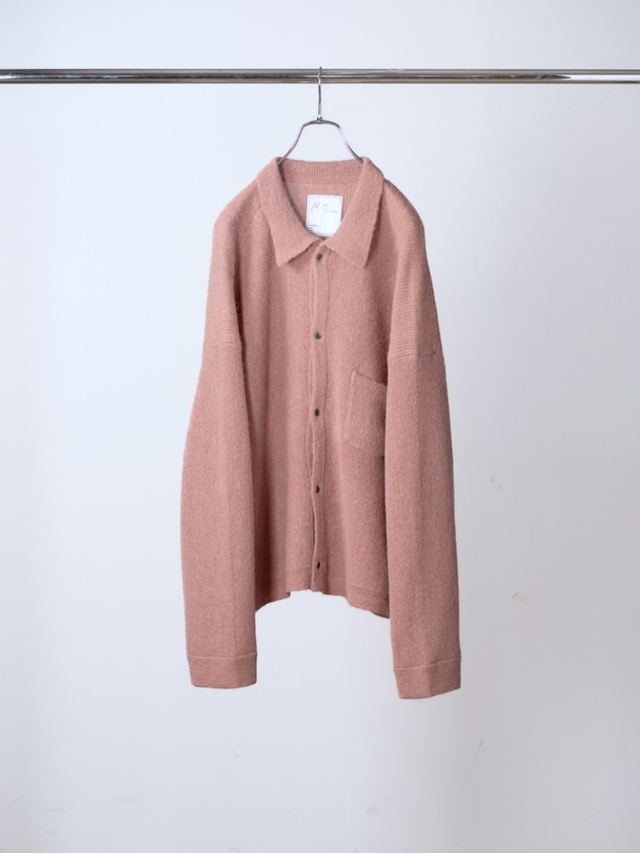 ANCELLM KNIT SHIRT PINK 2026AW