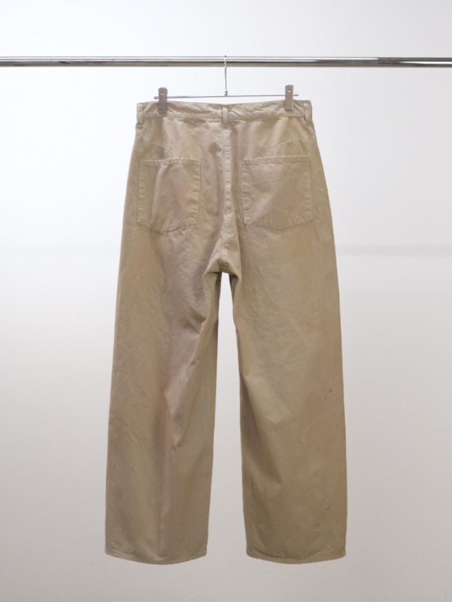 25AW ANCELLM DENIM WIDE SLACKS インディゴ　2 DENIM WIDE SLACKS(INDIGO) – ANCELLM