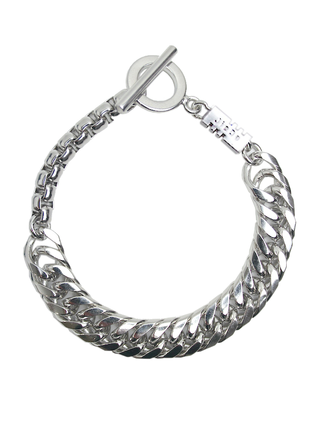 【お買い得!】 SWITCHING WIDE CHAIN BRACELET - ブレスレット
