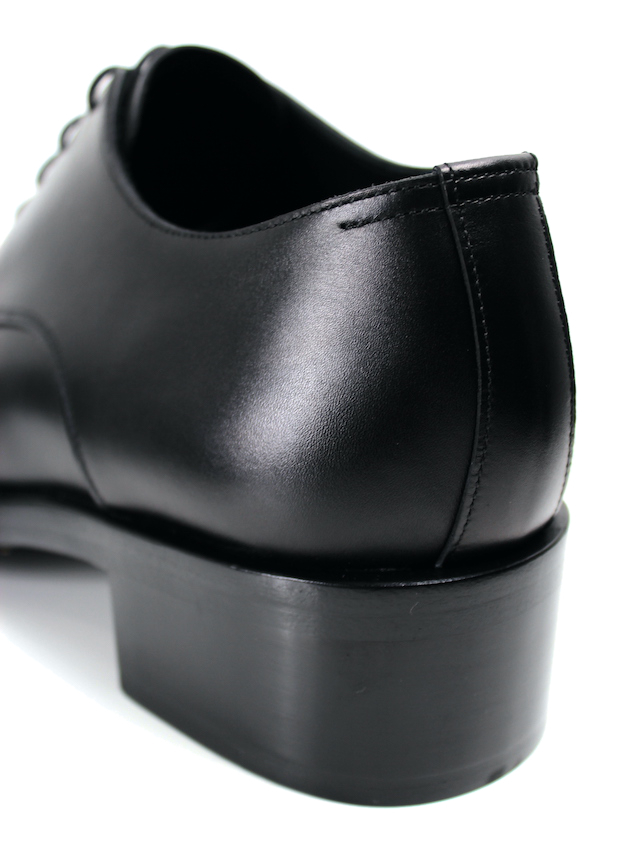 JOHNLAWRENCESULLIVAN SQUARE TOE DERBY SHOES BLACK 公式通販octavia