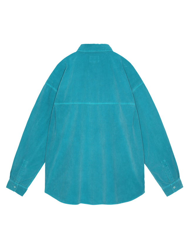 C.E / CAVEMPT OVERDYE CORD DESIGN BIG SHIRT GREEN 公式通販 octavia 
