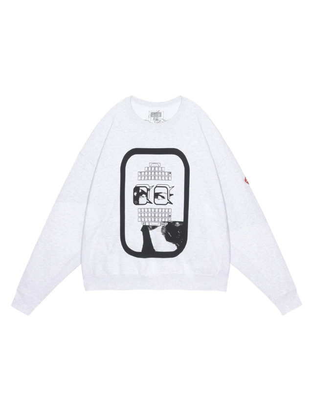 C.E/CAVEMPT MD 00-38 CREW NECK GREY 2025AW