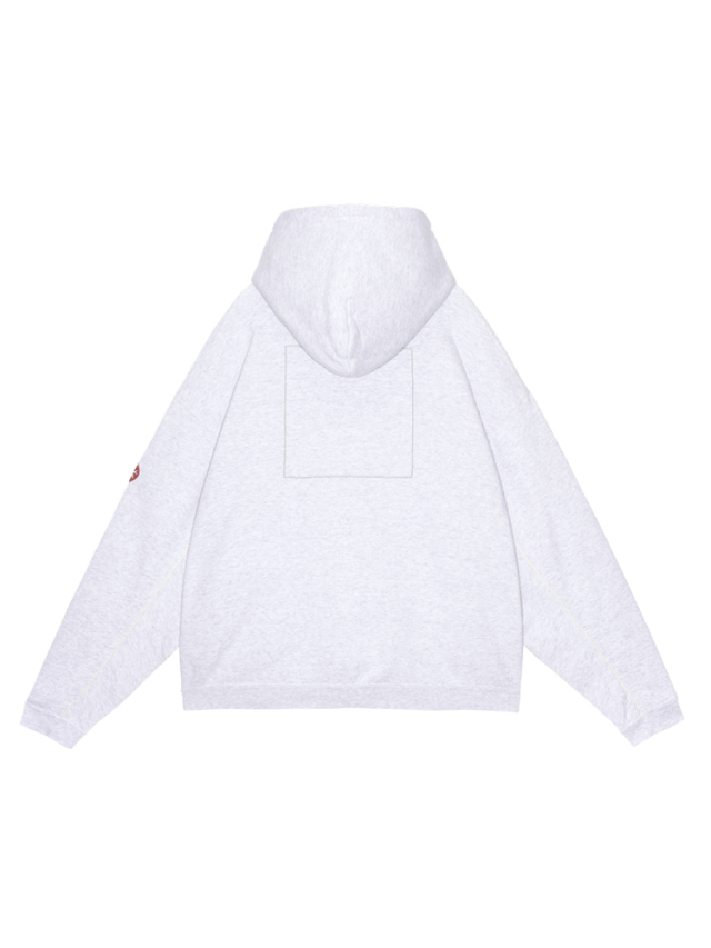 C.E / CAVEMPT SOLID LOOSE ZIP HOODY GREY 通販 商品ページ