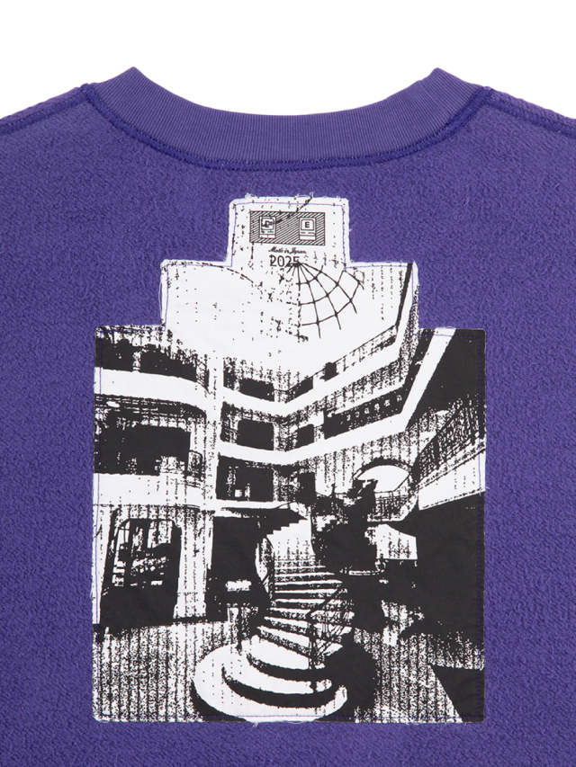 C.E / CAVEMPT SCMCTY LOOSE CREW NECK PURPLE 通販 商品ページ