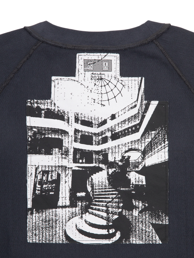 C.E / CAVEMPT MD P2P RAGLAN LONG SLEEVE CHARCOAL 通販 商品ページ