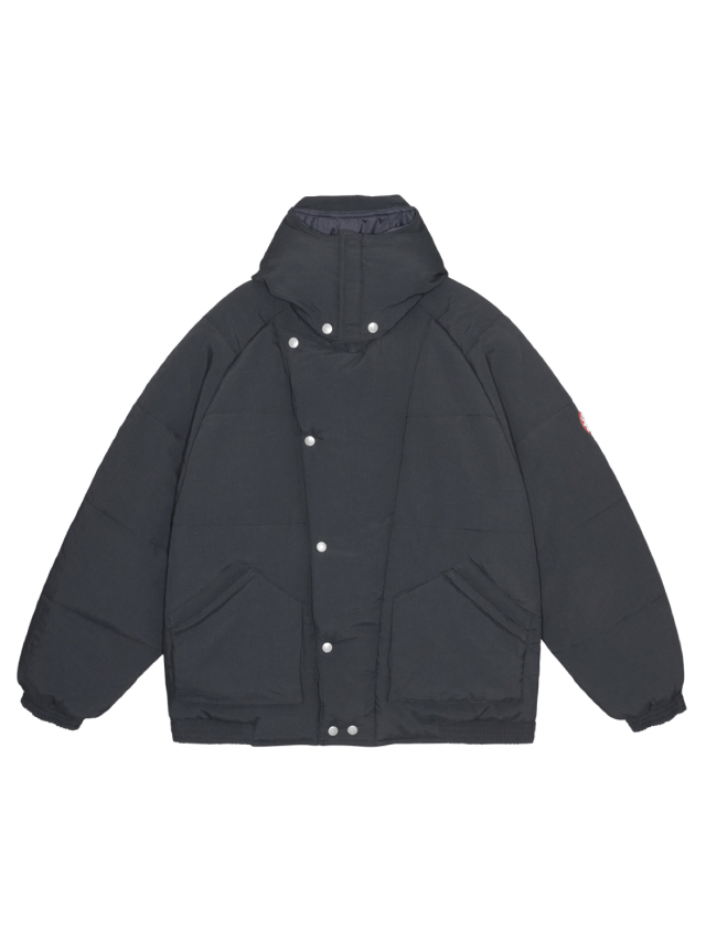 C.E/CAVEMPT DIAGONAL FLAP PUFF JACKET BLACK 2025AW