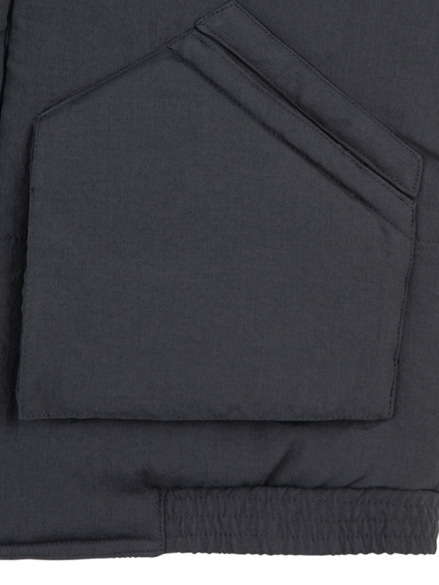 C.E / CAVEMPT DIAGONAL FLAP PUFF JACKET BLACK 通販 商品ページ