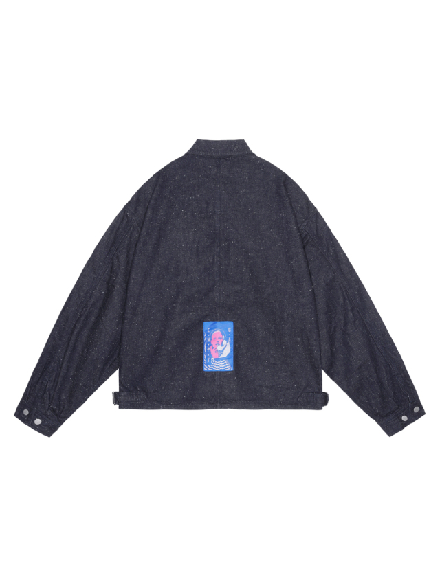 C.E / CAVEMPT NEP DENIM TRUCKER JACKET INDIGO 通販 商品ページ