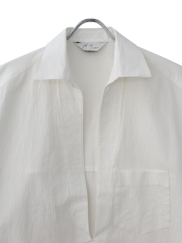 ANCELLM/アンセルム SKIPPER LONG SHIRT WHITE 公式通販octavia